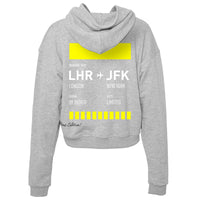 Jetsetter Hoodie Gray London-NY