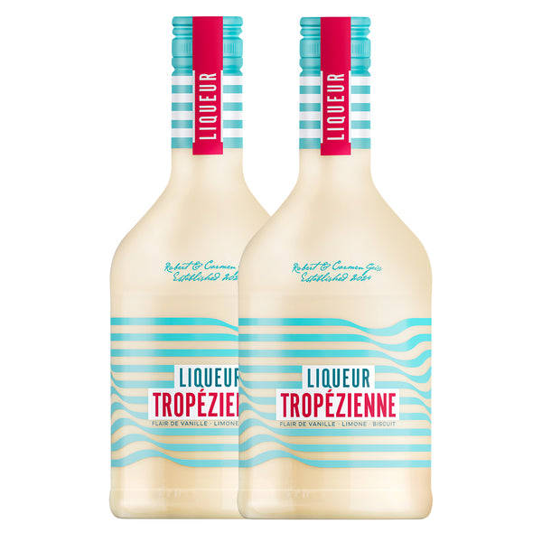 DUO Liqueur Tropezienne 15% , 0,7 Liter - zwei Flaschen