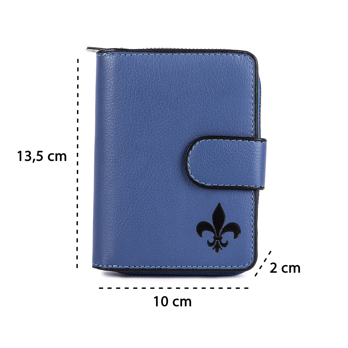 Portemonnaie Damen Royalblau