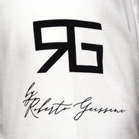 X T-Shirt Weiß Gelb