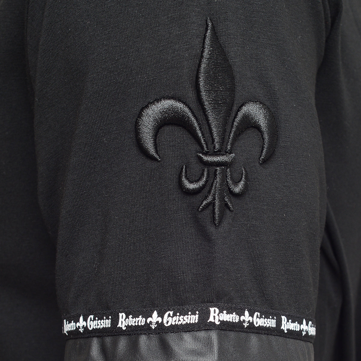 Splash Lilie T-Shirt Schwarz