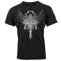 Eagle Cross T-Shirt Schwarz