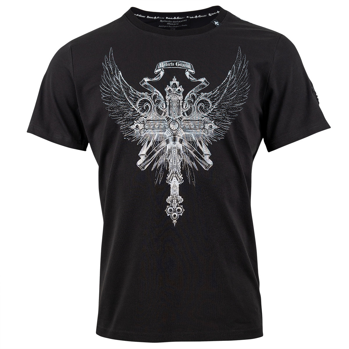 Eagle Cross T-Shirt Schwarz