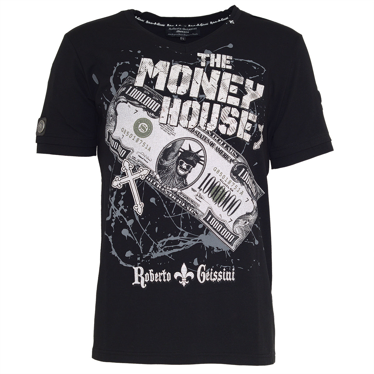 Money House T-Shirt Schwarz