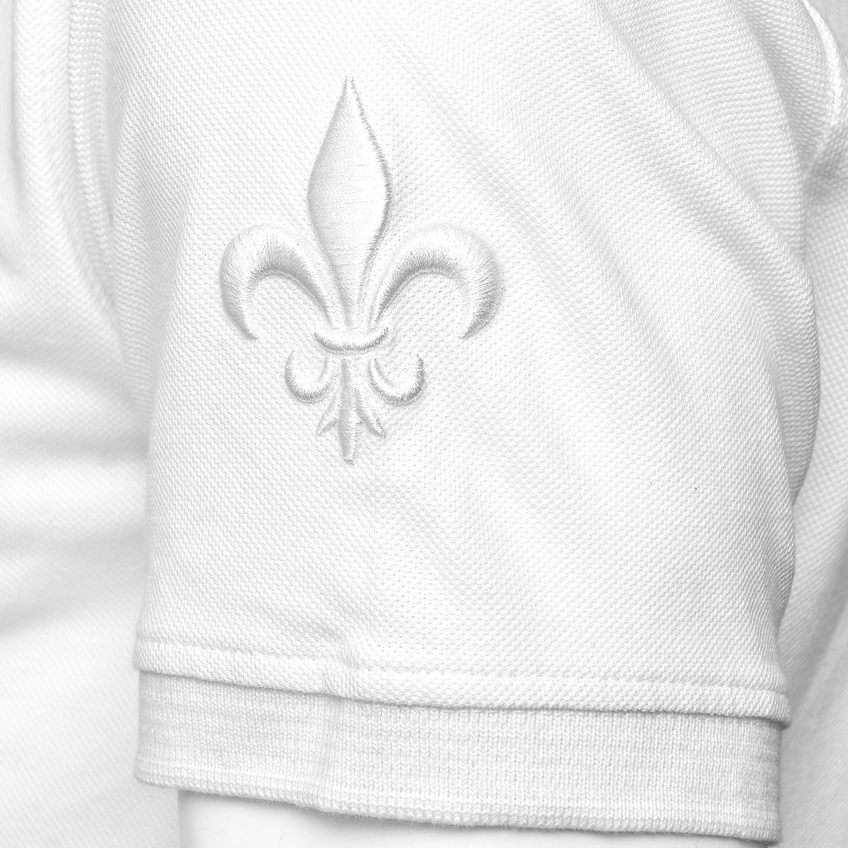 Basic Polo Weiß