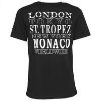 St.Tropez T-Shirt Black Unisex