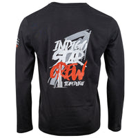 Indigo Star Crew Longsleeve Black