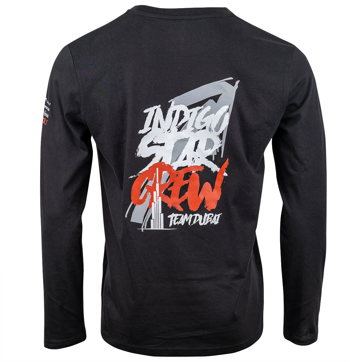 Indigo Star Crew Longsleeve Black