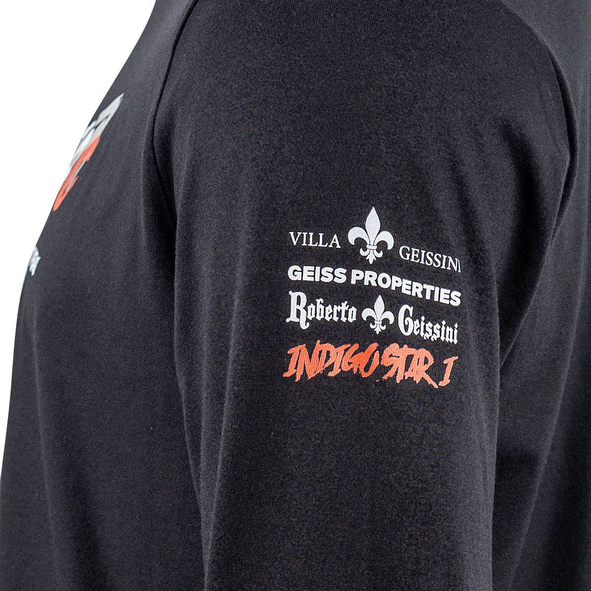 Indigo Star Crew Longsleeve Black