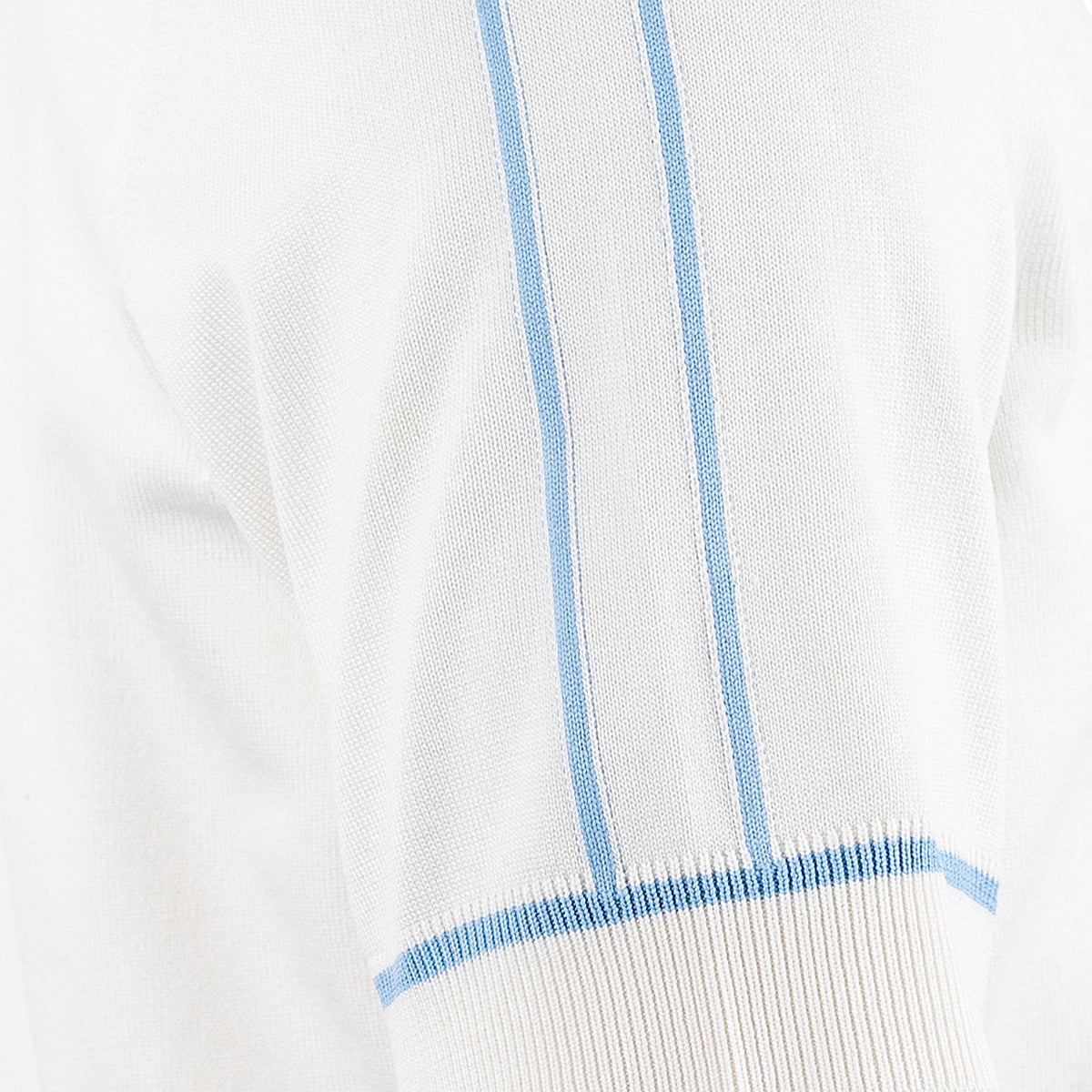 Spring knit t-shirt off white
