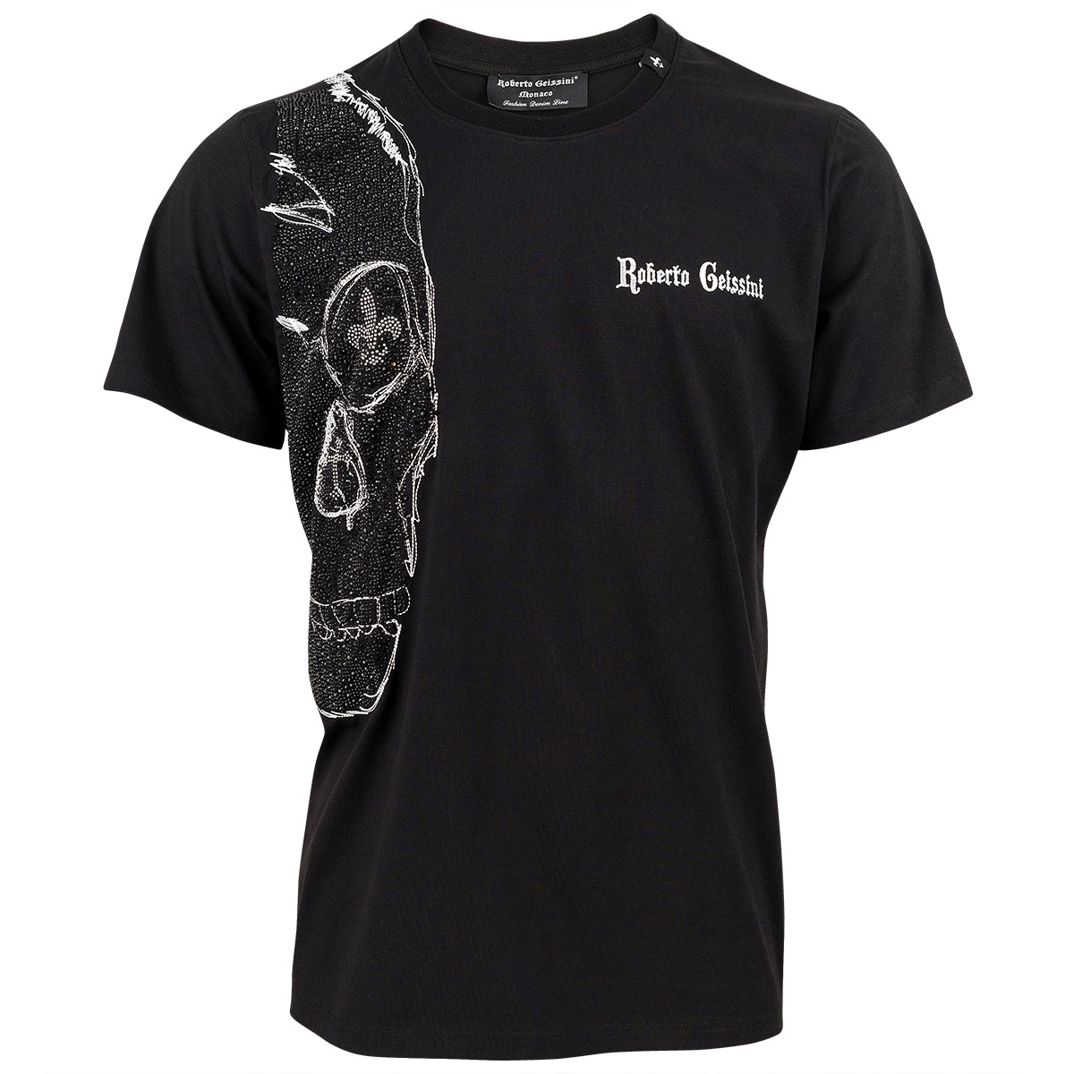 Skull Hero T-Shirt Schwarz