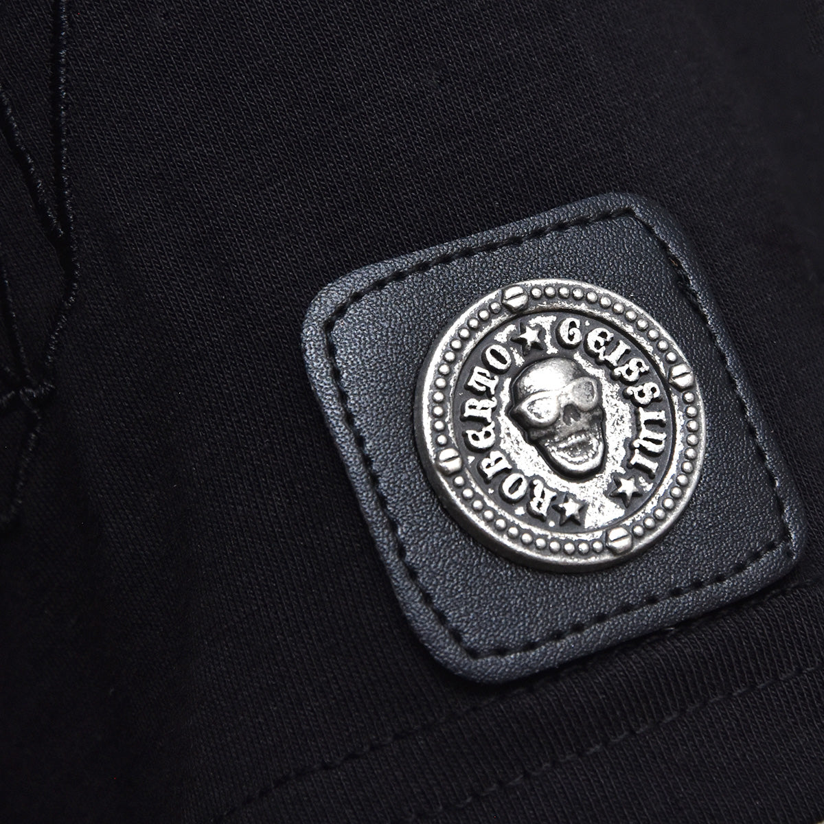 Invisible Skull T-Shirt Black