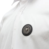 Herren Hemd PATCHES white