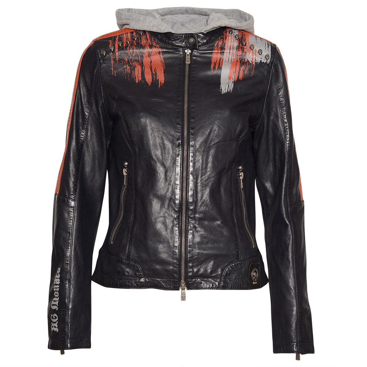 Maylin Leather Jacket Black