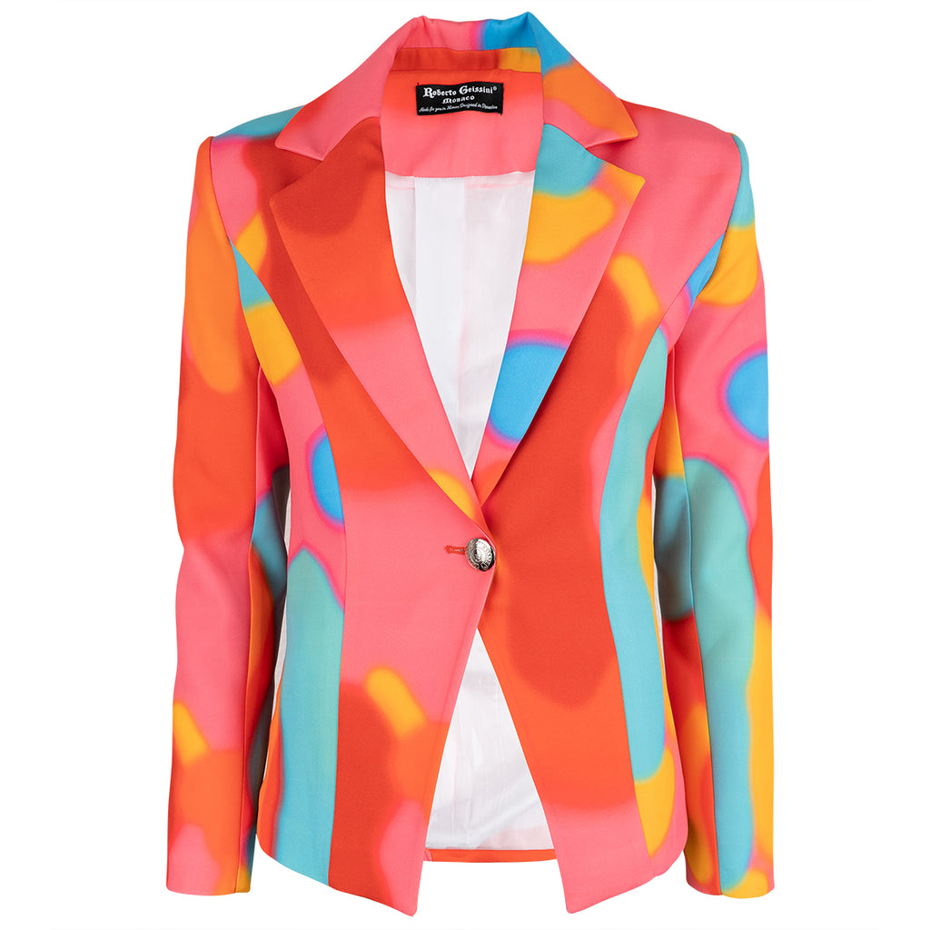 Wunderschne Blazer Damen Bunt Ebenbild