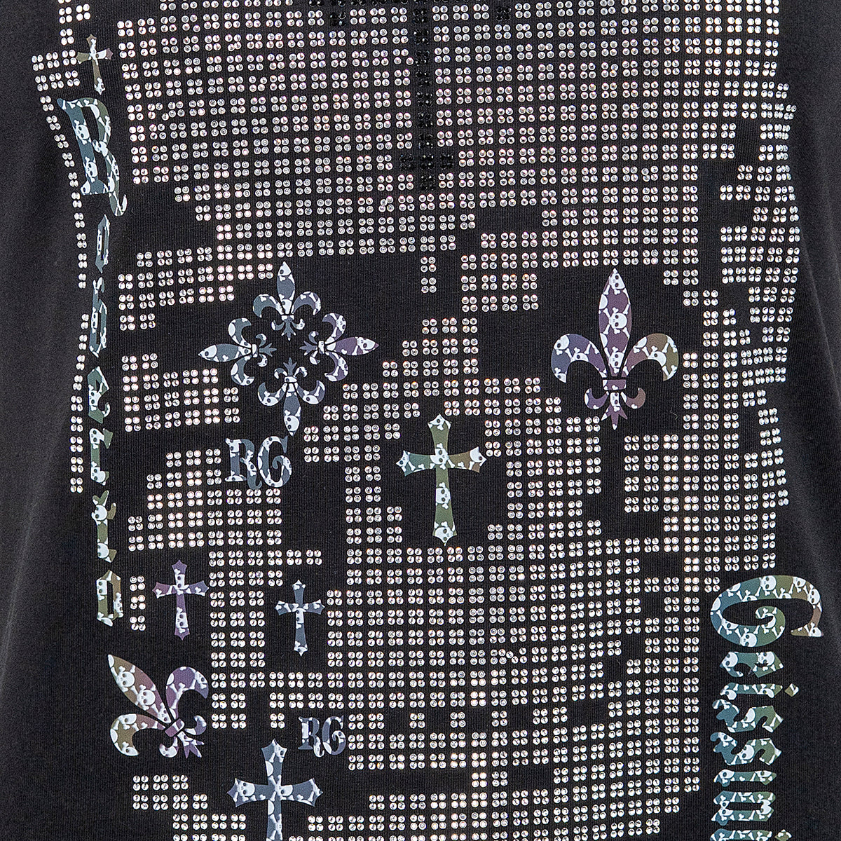 Pixel T-Shirt schwarz