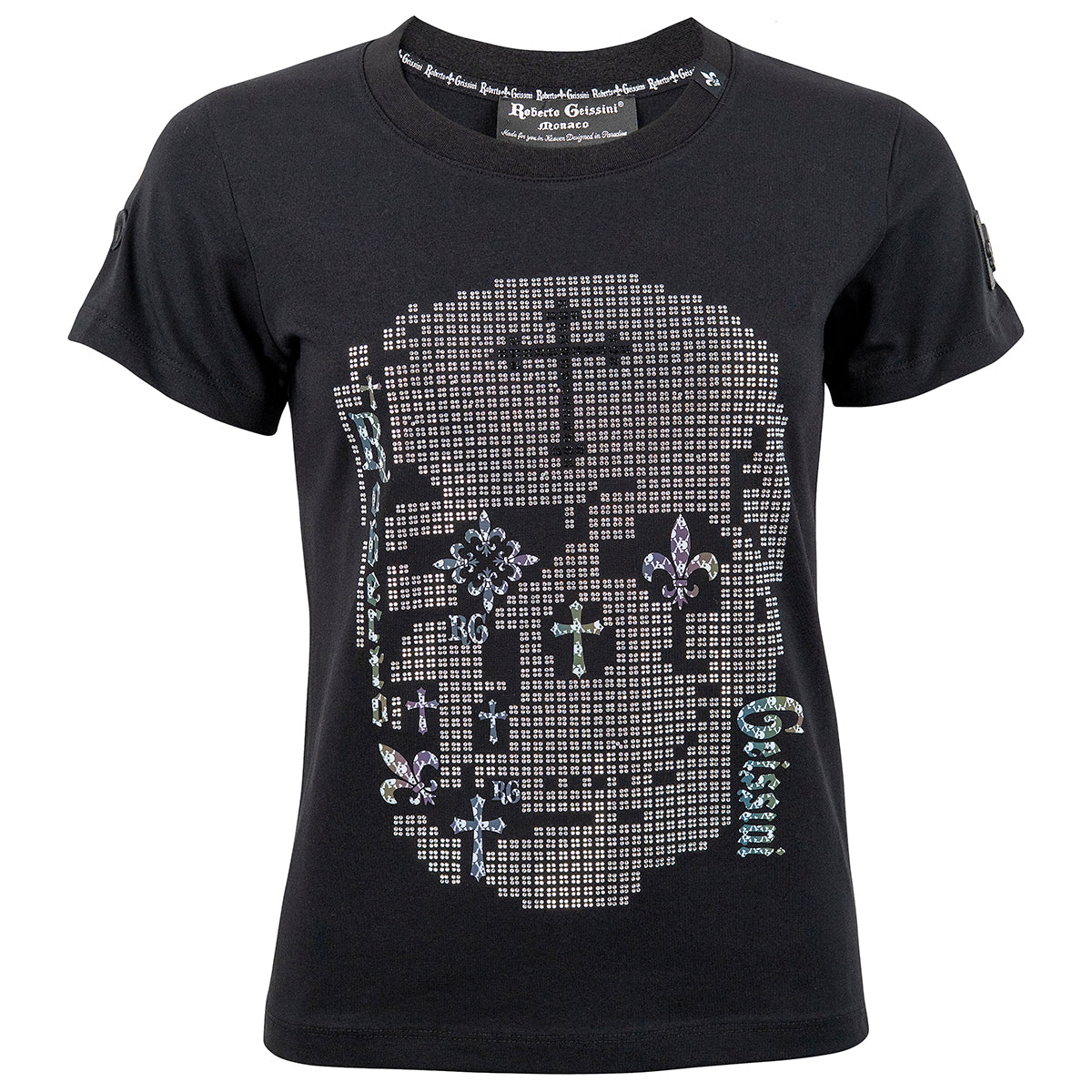 Pixel T-Shirt schwarz