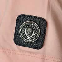 Half Skull T-Shirt Pink