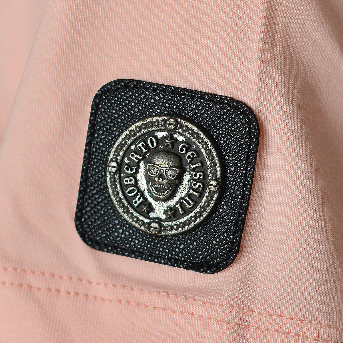 Half Skull T-Shirt Pink