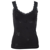 Statement Top Black