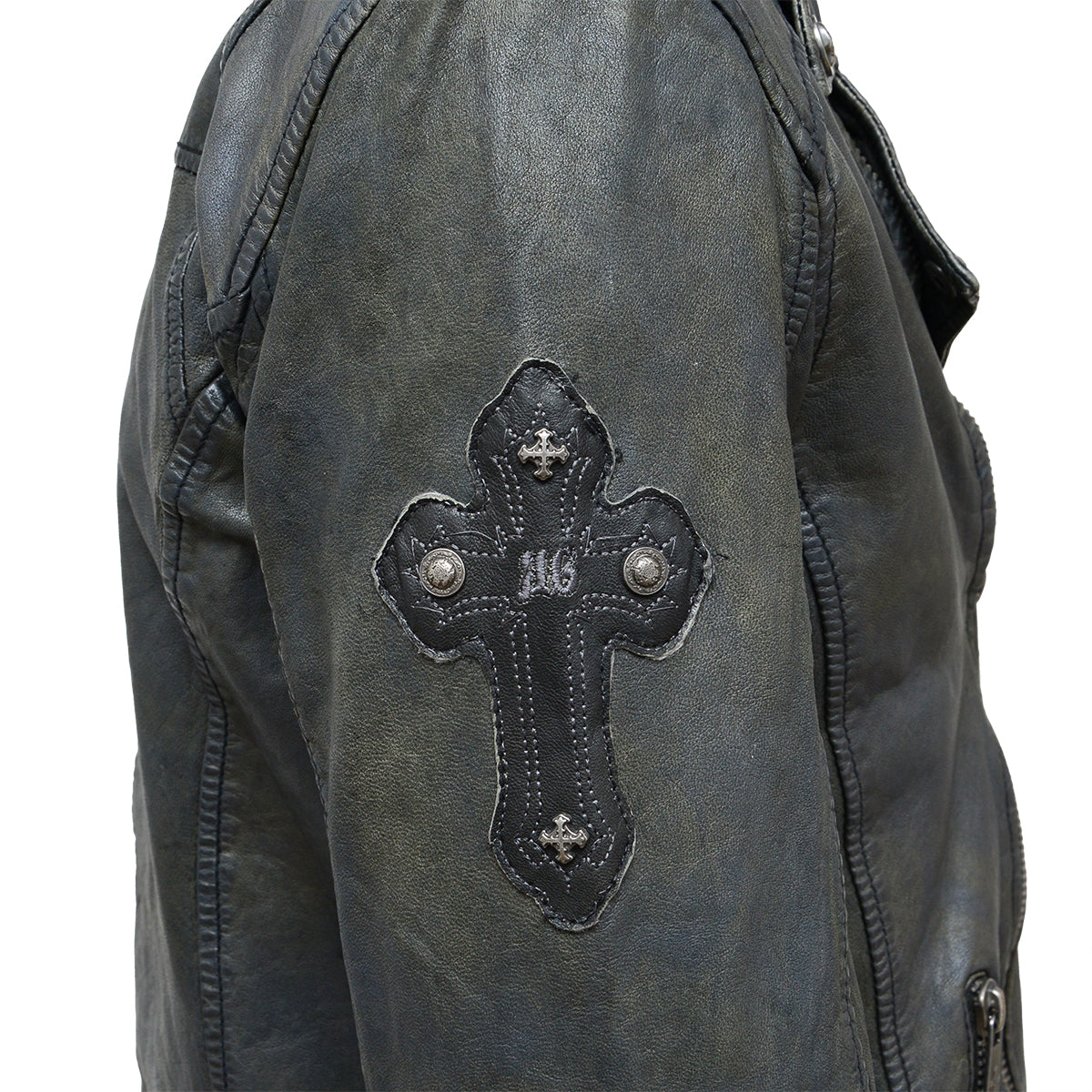 Fleming Leather Jacket Brown