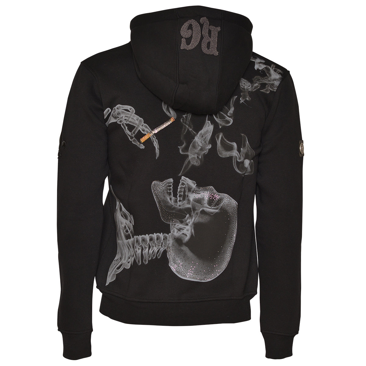 Smoking Sweat Jacket Black
