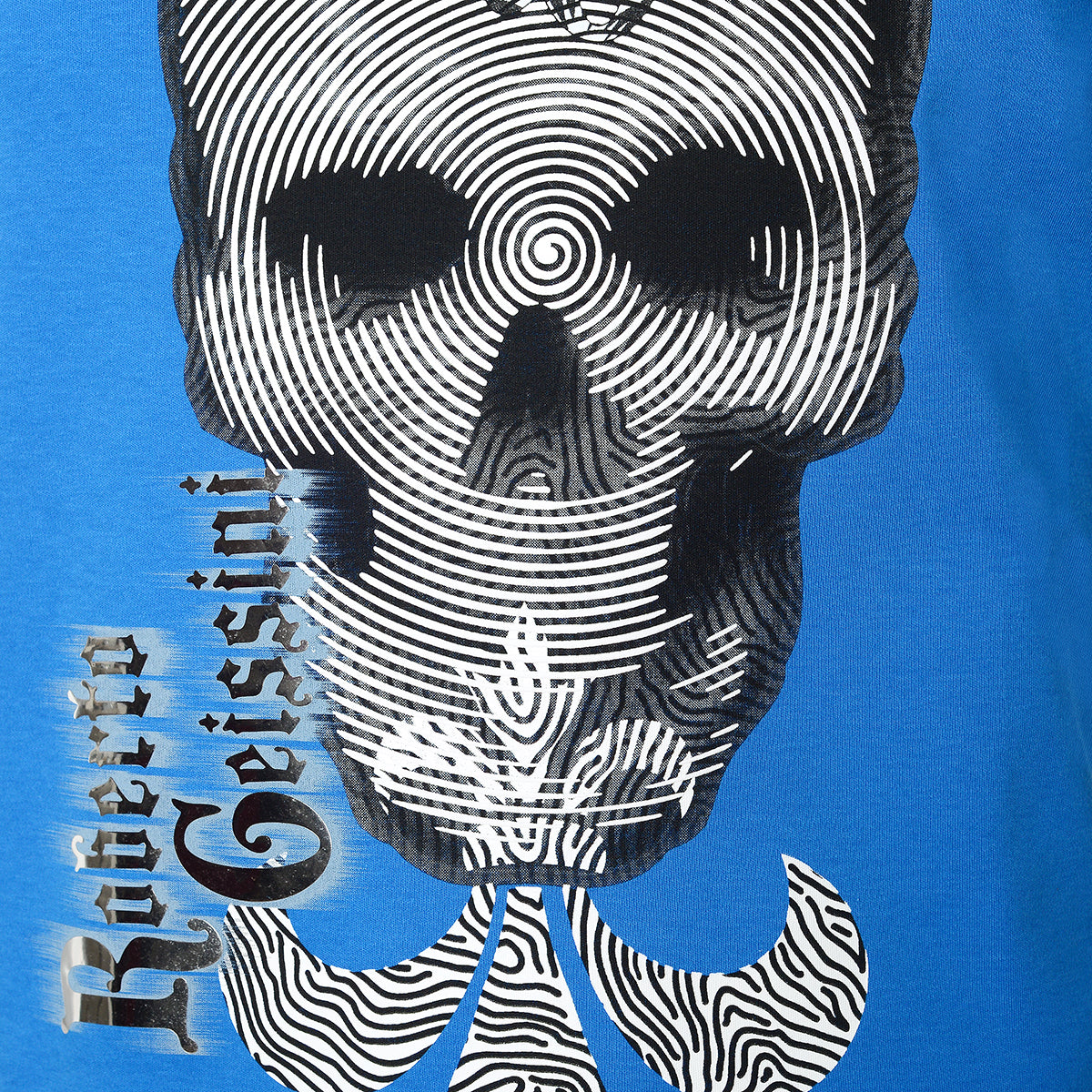 Mystic Skull T-Shirt Blue