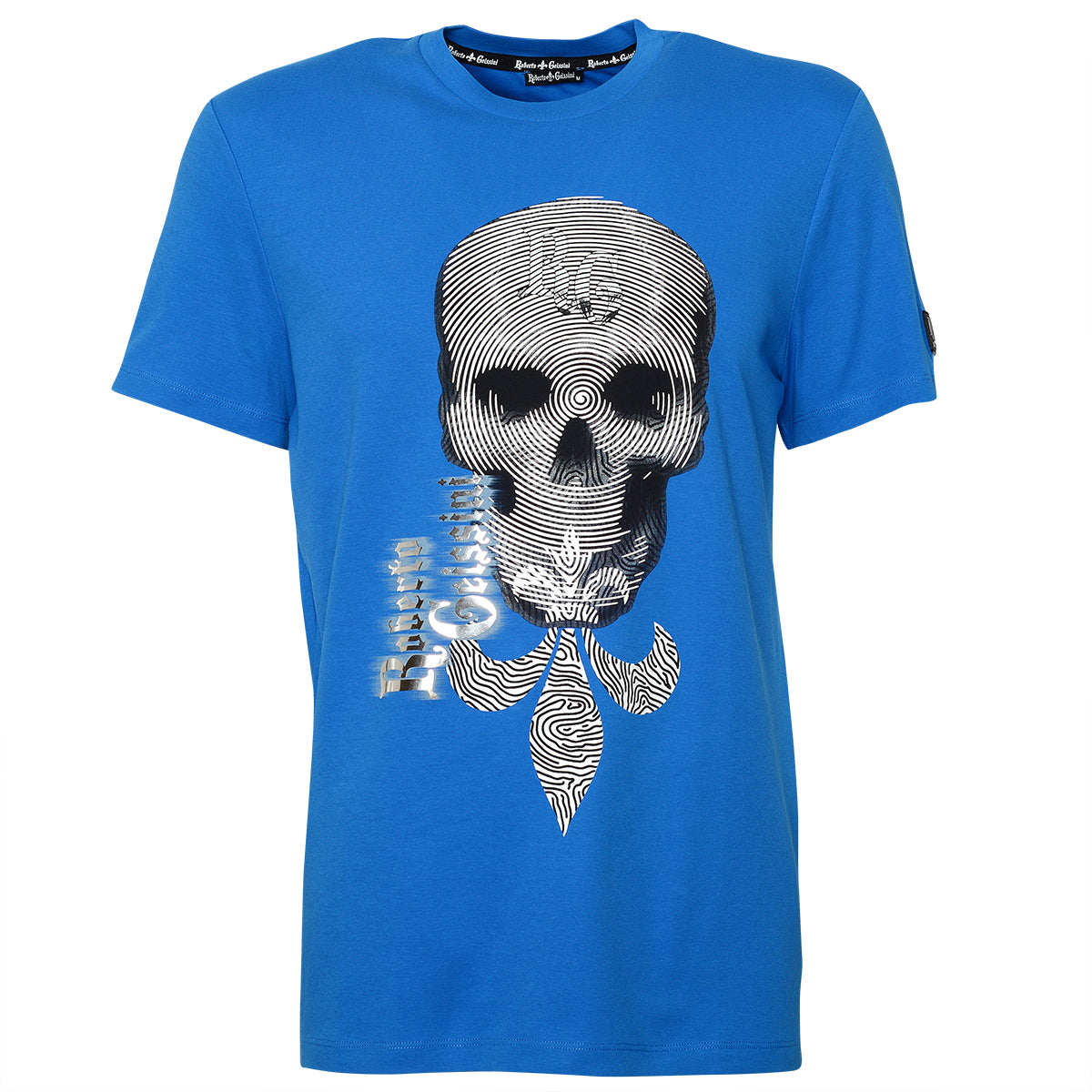 Mystic Skull T-Shirt Blue