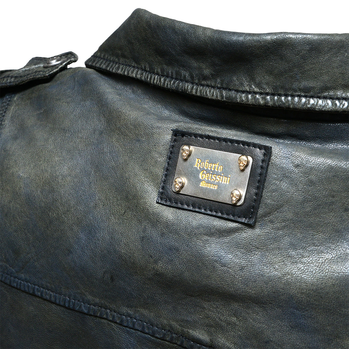 Fleming Leather Jacket Brown