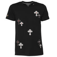 Diamond Cross T-Shirt Schwarz