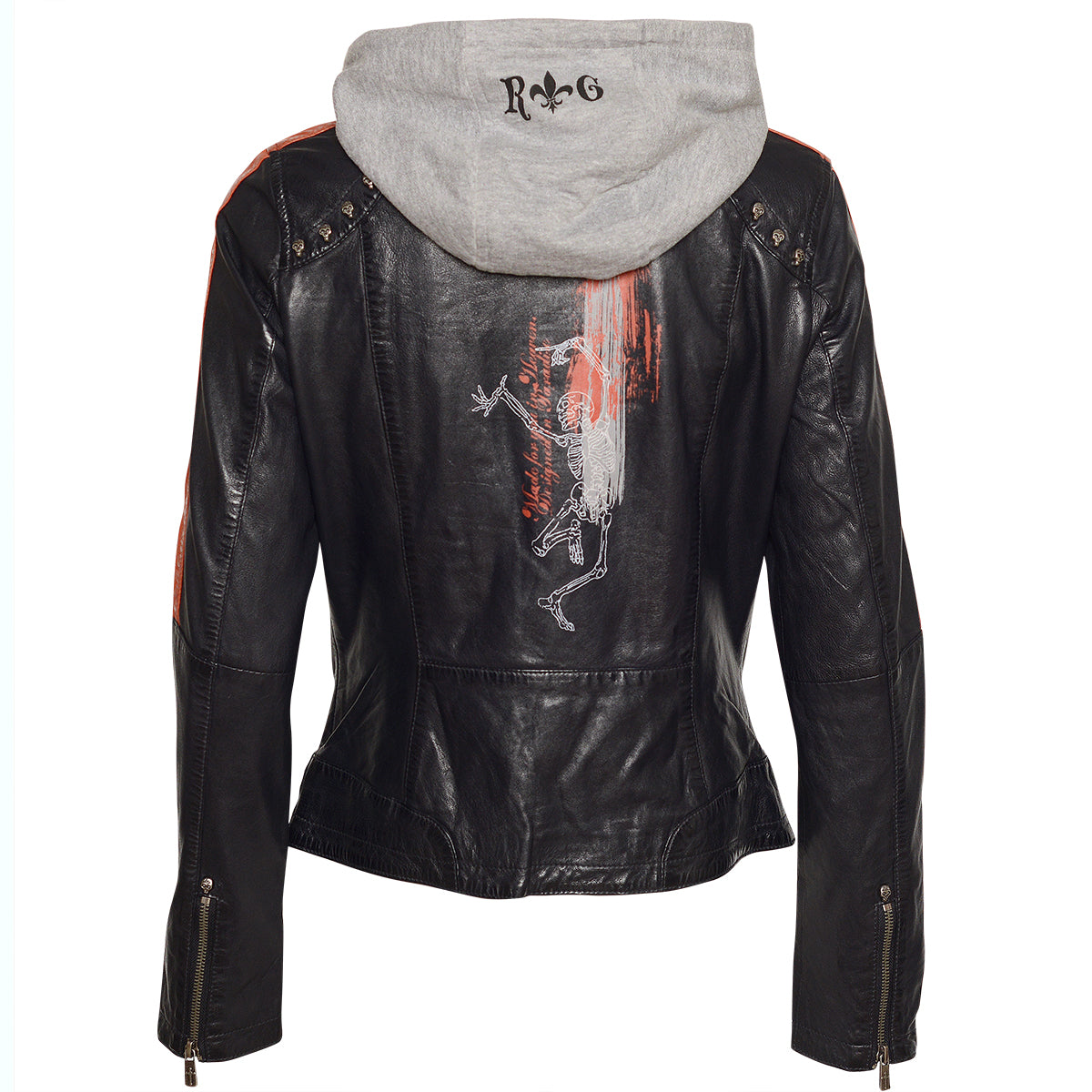 Maylin Leather Jacket Black