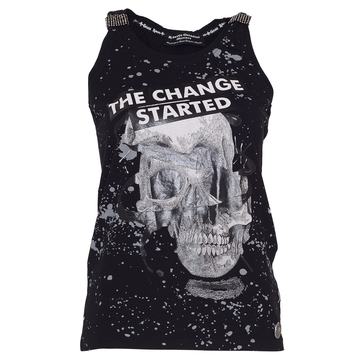 Skull The Change Top Black
