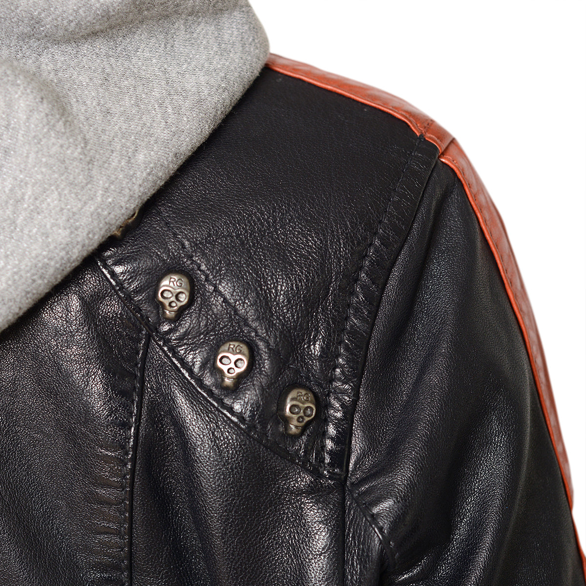 Maylin Leather Jacket Black