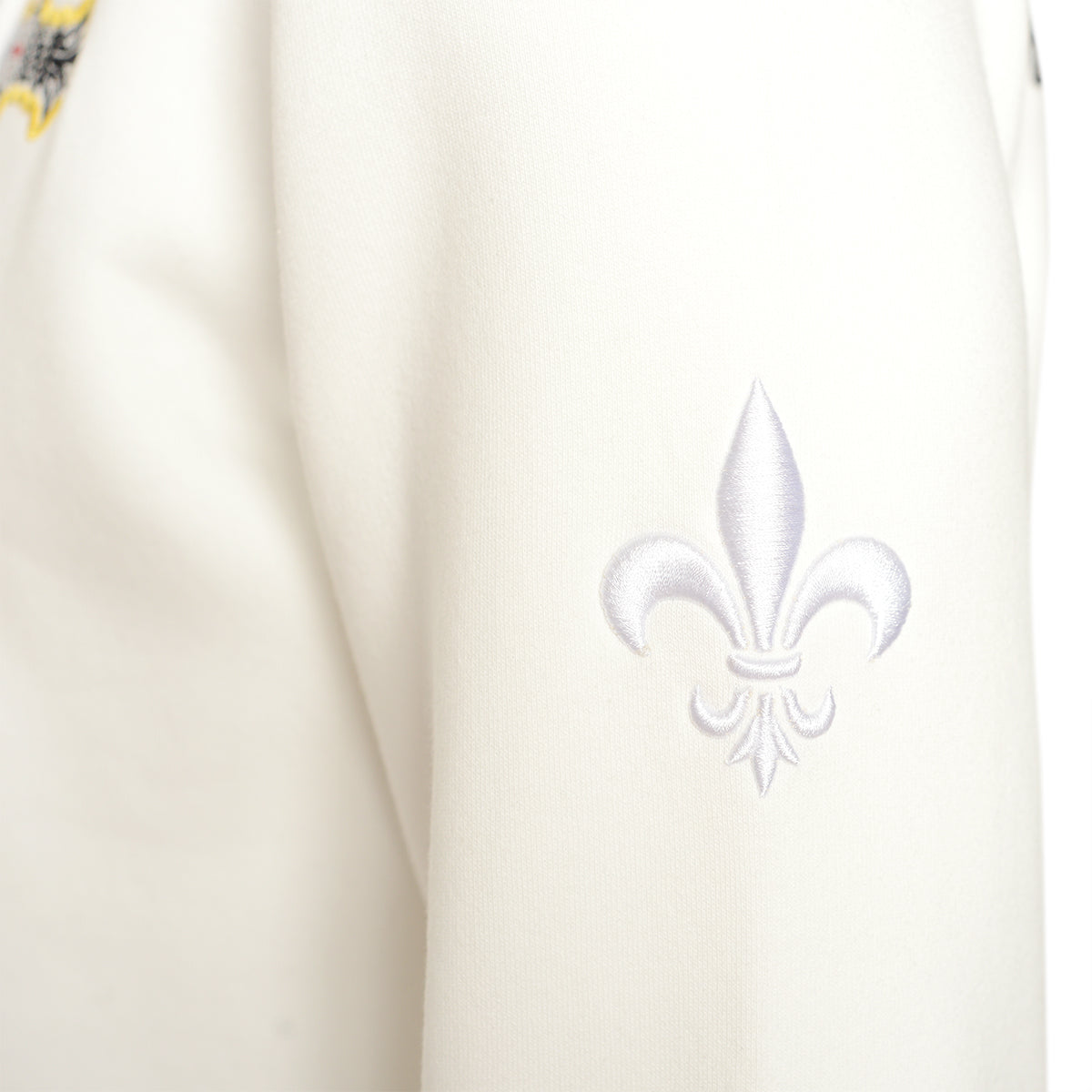 Cross-Wings sweat jacket off-white