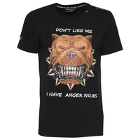 Evil Dog T-Shirt Schwarz Unisex