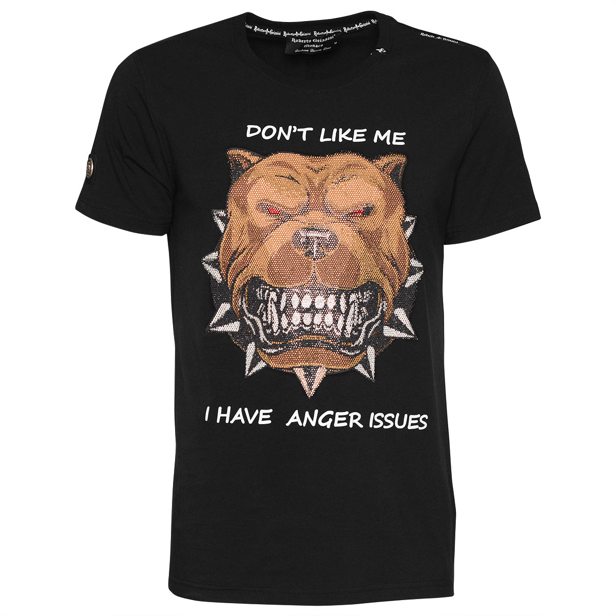 Evil Dog T-Shirt Schwarz Unisex