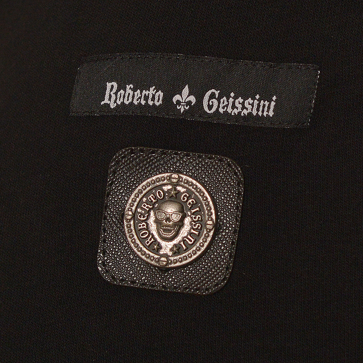Little Silver Skull Jogginghose Schwarz