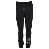 Little Silver Skull Jogginghose Schwarz
