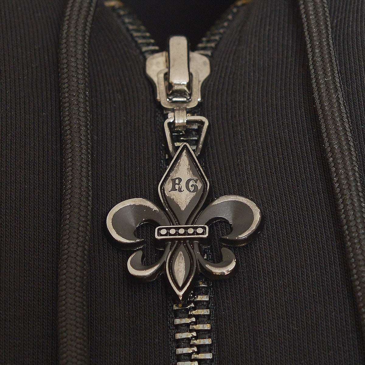 Cross Skull Sweat Jacket Black