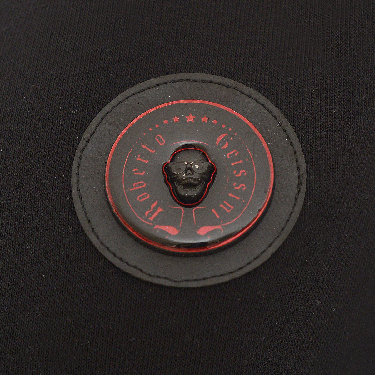 Cross Skull Sweat Jacket Black