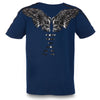 Angel Wings T-Shirt Blau