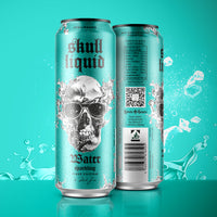 12 x Skull Liquid Sparkling Wasser - Limited Edition