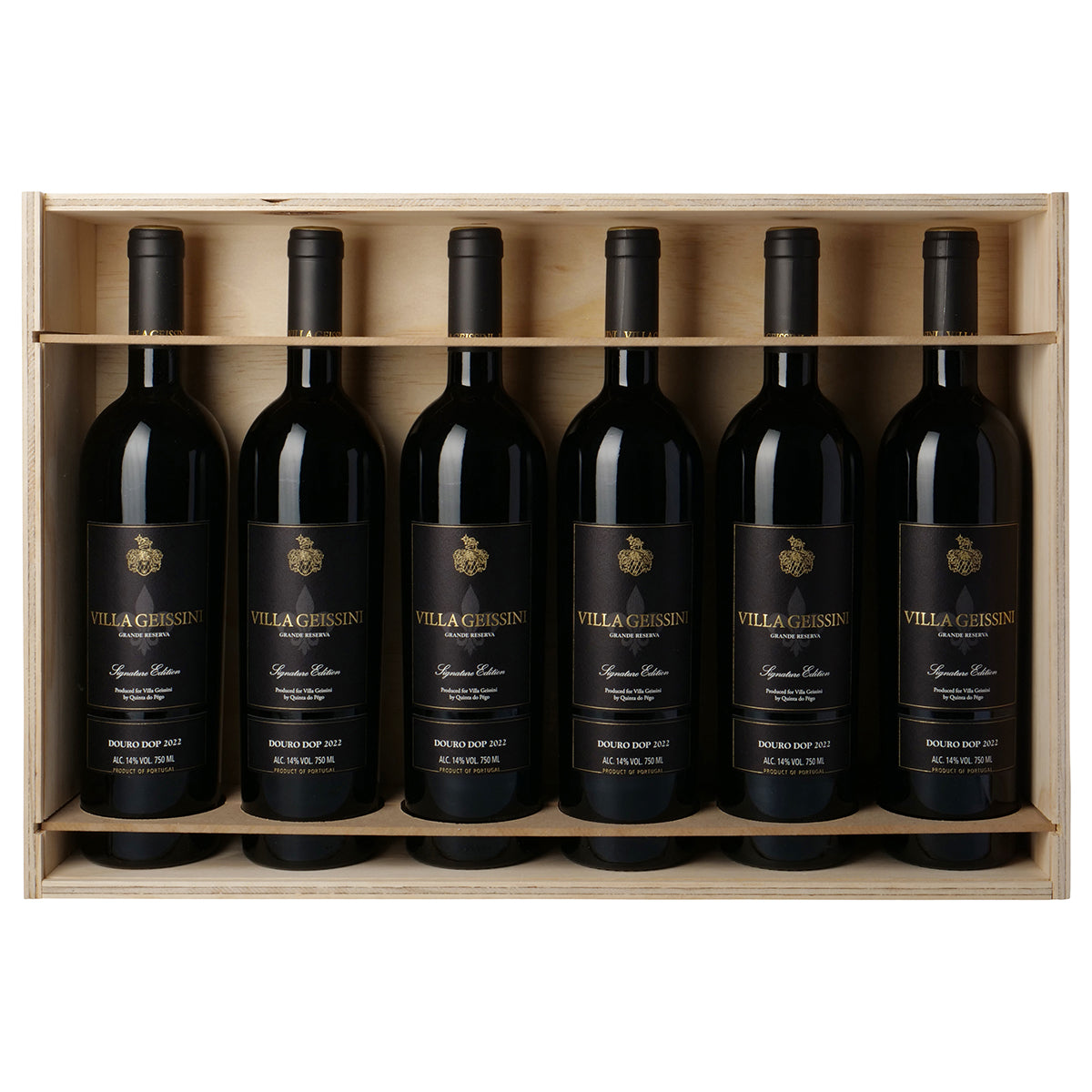 6 Flaschen Villa Geissini, Grande Reserva DOP Douro ROT, 0,75L, 14% VOl.,