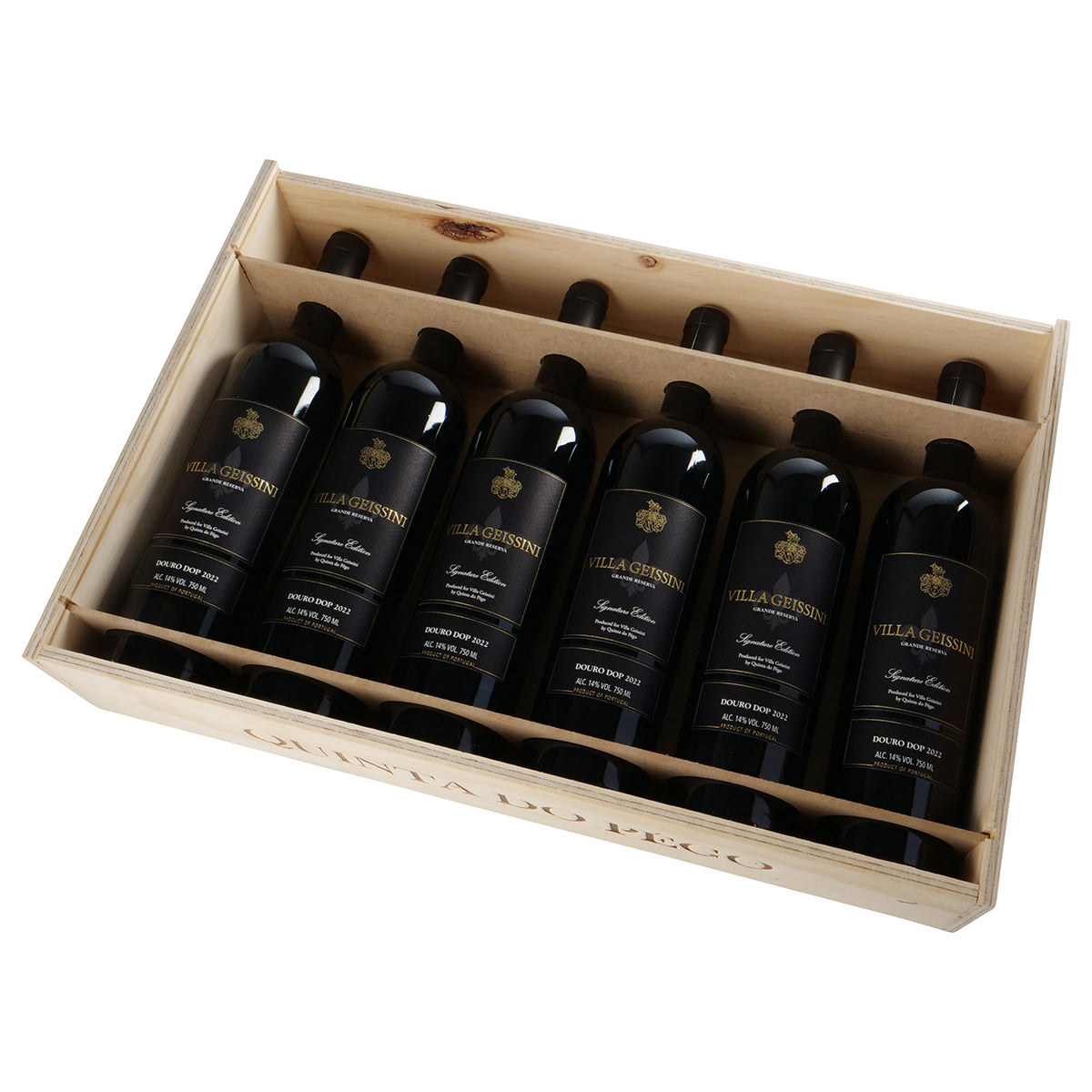6 Flaschen Villa Geissini, Grande Reserva DOP Douro ROT, 0,75L, 14% VOl.,