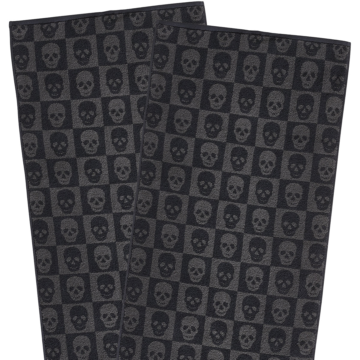 2x Skull Duschtuch 70 x 140
