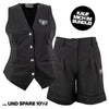 Queen Strickshorts Schwarz