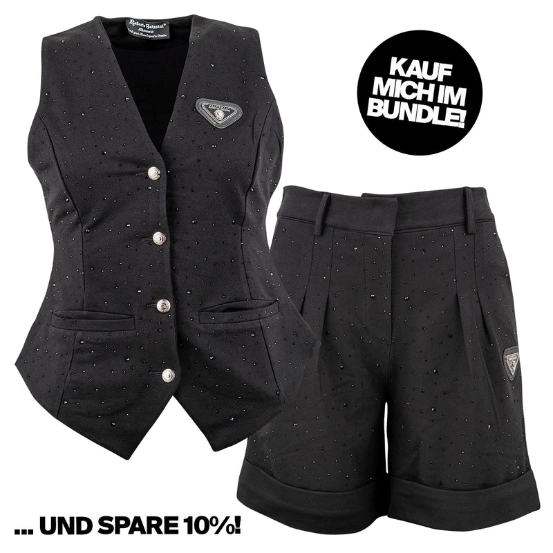 Queen Strickshorts Schwarz