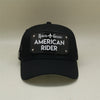 American Rider Cap Schwarz