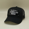 American Rider Cap Schwarz