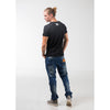 Cross Vintage T-Shirt Schwarz